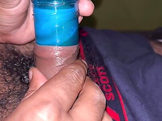 Boy sex using Water Bottle