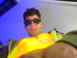 I Get Horny While Doing a Live Broadcast and Masturbate Myself Until Cum