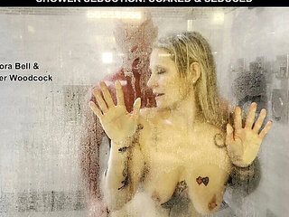 Kora Bell Shower Blowjob: Soaked MILF Fucking in HD