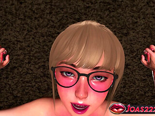 Hot Blonde Lisa Locker Room 3D Hentai