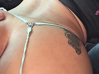 I Pai for the Ride with My Pussy. I Wonder if My Cuckold Will Realize I Gave It up and Came Back All Fucked up and Full of Cum