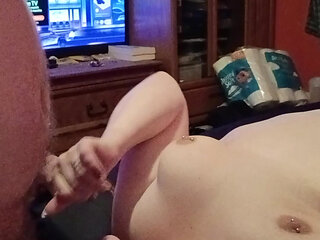 My cock in her pussy