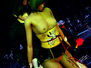 My Real Desire 45 - Alex & Sally's Halloween Party Sex