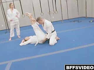 Codey Steele In Pummels Karate Babes Pussies One At A Time