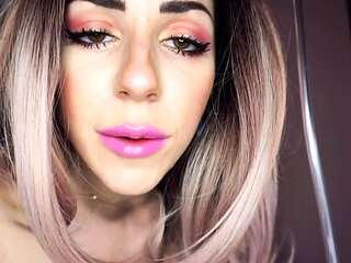 hot blonde MILF playing with her toys on cam