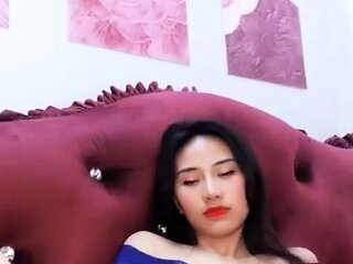 Close up POV of teen sucking cock