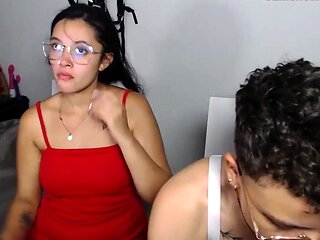 Teen brunette from get fuck on webcam