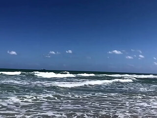 AMAZING BEACH DAY OCEAN AND SKY