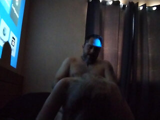 with my wife on any given afternoon