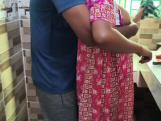Fuck my hot sexy bhabhi in the kitchen
