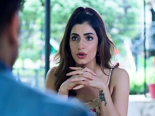 Indian pair celebrating their anniversary inside bedroom