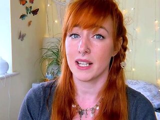 Amateur striptease and Solo masturbation