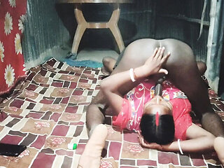 Desi Indian Wife Handjob and Anal Sex with Big Tits and Big Ass