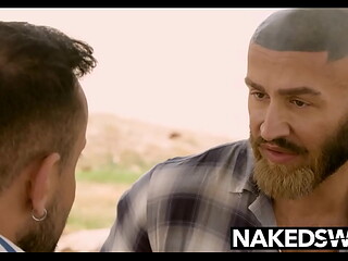 Tattooed Francois Sagat Takes Sir Peter Hard Dick