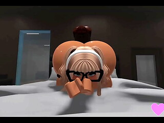 Blonde Roblox Whore gets Fucked by BBC