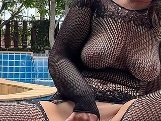 Horny by the Pool
