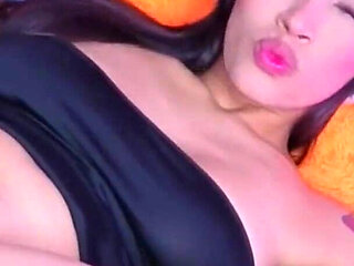 Skewering Her Tight Pussy with My Dildo