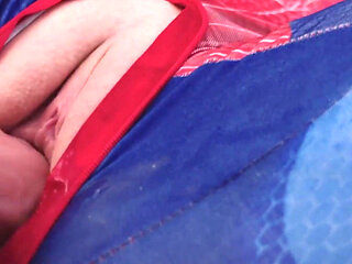 Spider Woman and Her Wet Needy Spider Holes. Thor's Hammer Cream