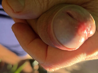 Men Jerking Outside Near Palace