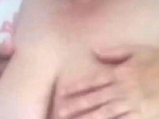 Now I will show you my 80(36) F size bra and take it off!!! Enjoy all my natural tits and how can I play with them...