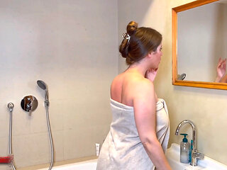 Lady Lyne's Strap-On Pounds Shadow Dimitri's Asshole Hard!