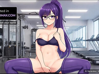 Sexy Gym Woman humillates you and laughs at Failed Workouts at gym and gives you femdom orders and jerk off instructions JOI