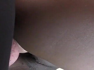 Nice interracial doggystyle and huge internal cumshot