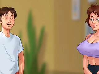 Hentai cartoon adventure with frolicking fun