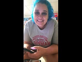 Amateur striptease and Solo masturbation