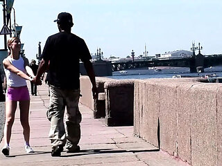 Huge Cock in Mouth and Ass with Markus Dupree and Amelie Pure - Anal & Blowjob HD