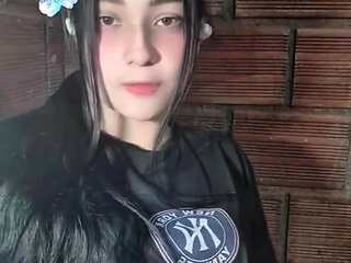 Teen shows off her big tits and masturbates very Rich