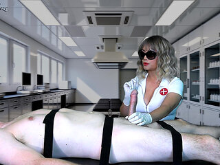 Sexual Treatment Clinic: Erectile Dysfunction Exam - Tease & Denial Handjob