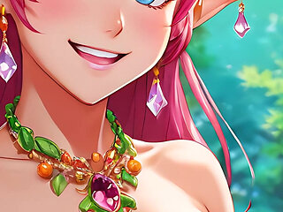 Artistic Nude Adult Woman Eating Tamarind - Ai Generated Slideshow