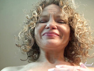 Your Horny Mature Stepaunt Tia Sucks Your Cock POV