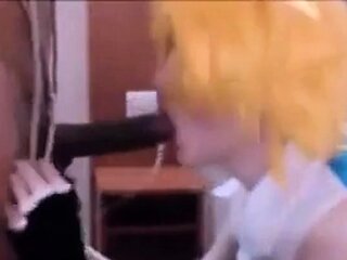 Sissy Beach Interracial Anal