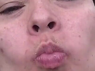 Impressive!! Super Giant Swallowing and a Chain with a Charm