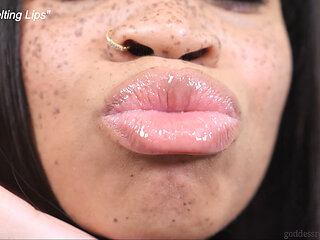 Dick Melting Lips- Ebony Domme Goddess Rosie Reed