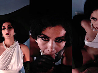 Valentina Nappi Is Lady Dimitrescu From Resident Evil, and She Uses Her Evil Power to Suck as Many Dicks as She Can.