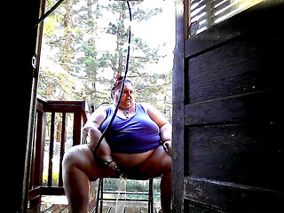 Showering in the Water Hose. Pt 4