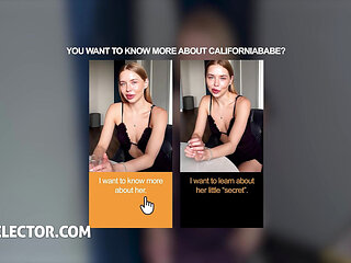 A Hot Masturbationg and Blowjob Session with Californiababe