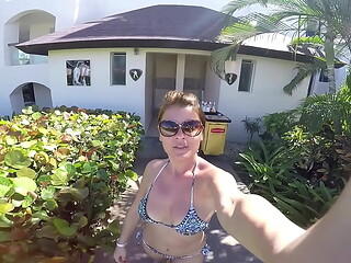 COUPLE HOLIDAY VIDEO #3 - FROM PARIS TO PUNTA CANA - FIRS CRAZY FUCK DAY - authentic couple