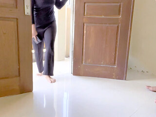 Visiting a neighbor's house is even knocked out the door