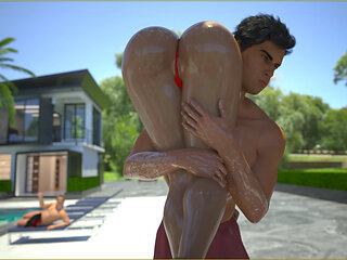 Italian Beautiful Wife Having Fun With Husband Friends