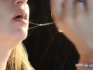 Newlywed Latina prepares for a real BBC and husband records