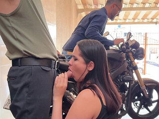 The biker was his cuckold!