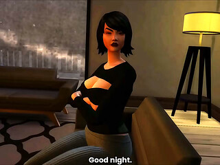 My Asian stepmother planned the weekend with dad but ended up in my bed.