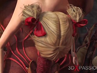 3DXPassion featuring princess's handjob smut