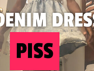 Denim Dress Piss