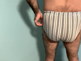 Earl Does a Beautiful Striptease in His Favorite Briefs