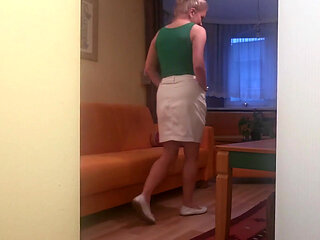 I Caught My Always Horny Wife While She Was Playing